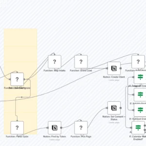 Automated Client Onboarding System with Notion Email CRM Integration - Automate your client intake with our powerful system